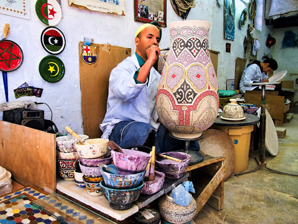 shopping tour in fez